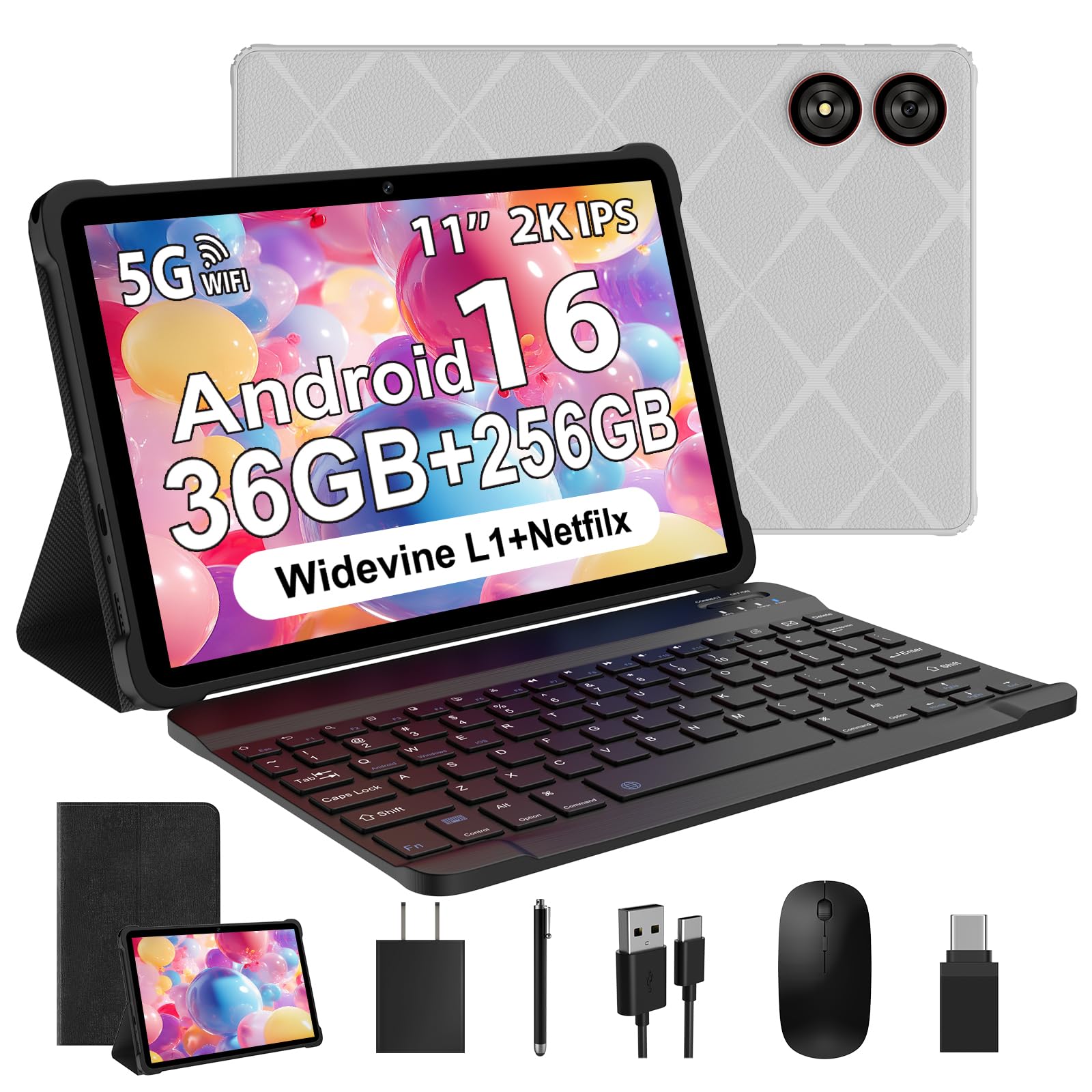 Amazon.com : TOPWAH 11 Inch Tablet Android 16 Tablets with
